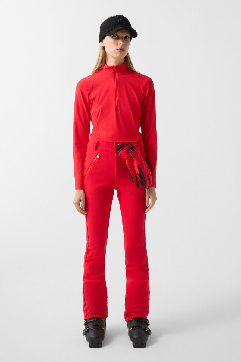 BOGNER Hazel softshell ski pants in Red outlook