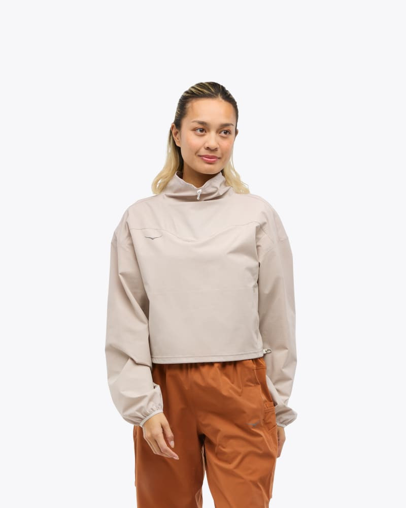 Women's Woodland Outdoor Pullover in Putty 1