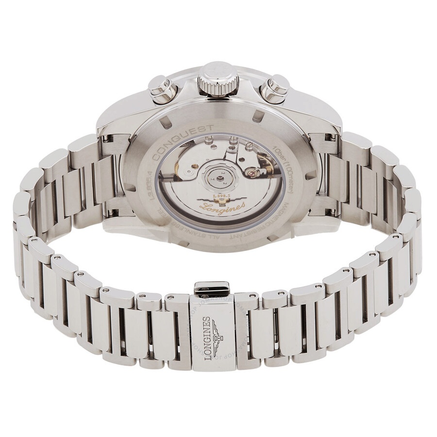 Longines Conquest Chronograph Automatic Champage Dial Men's Watch L3.835.4.32.6 - 3