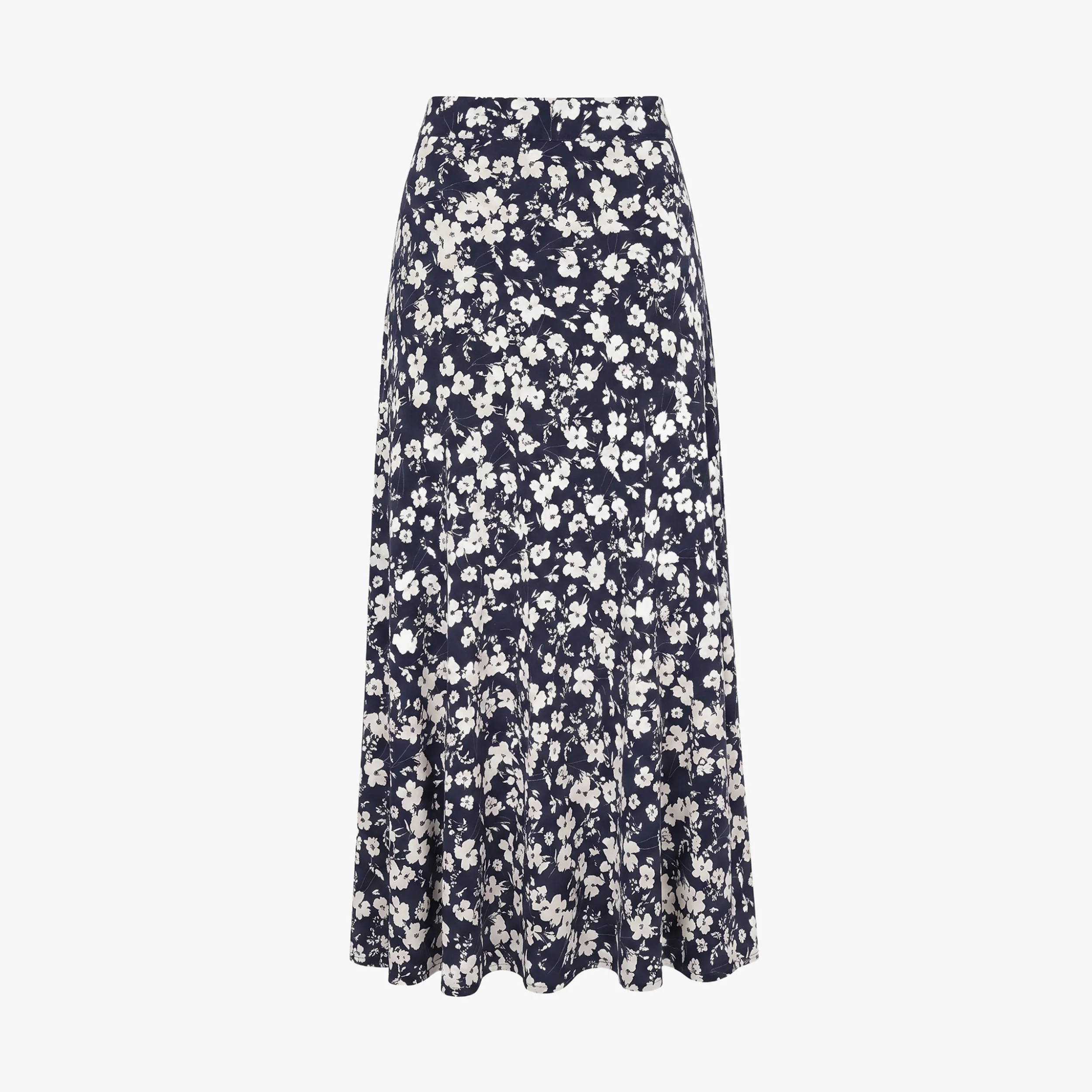 Ara Midi Skirt - Light Printed Jersey - 1
