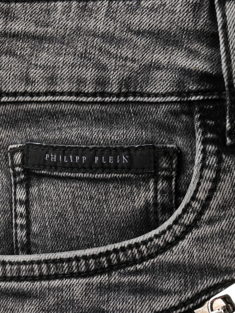 Bike low-rise skinny jeans 5
