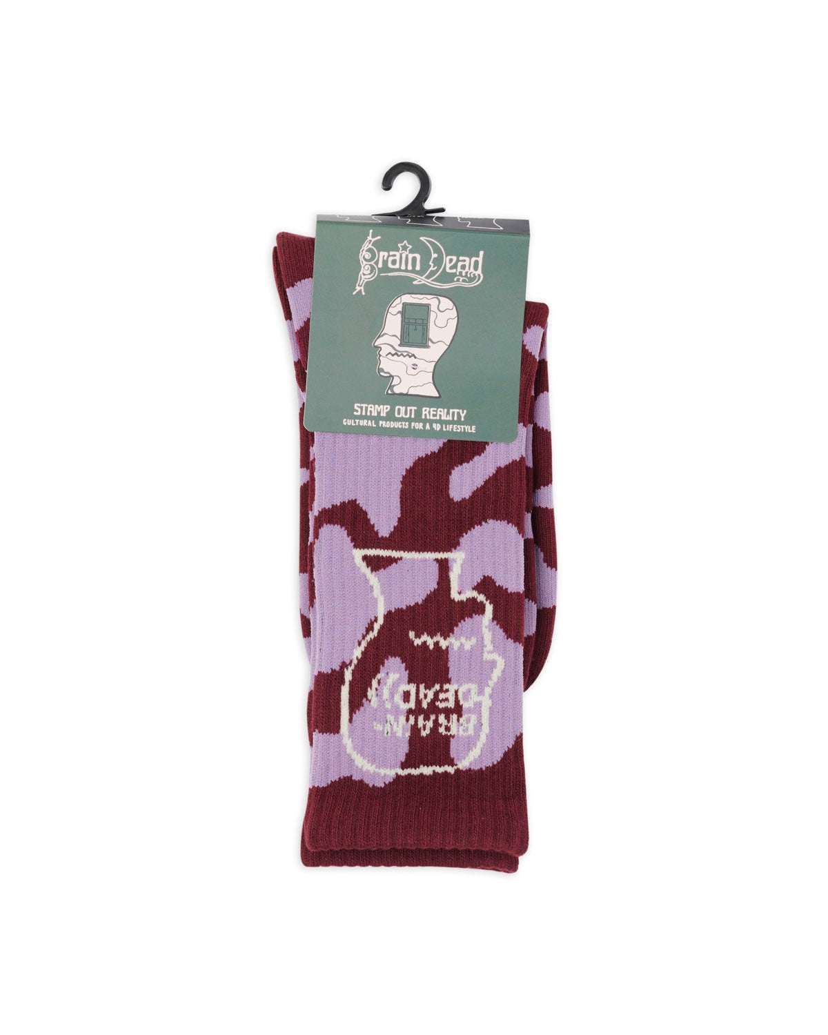 Logohead Crew Socks - Pink Cow - 3