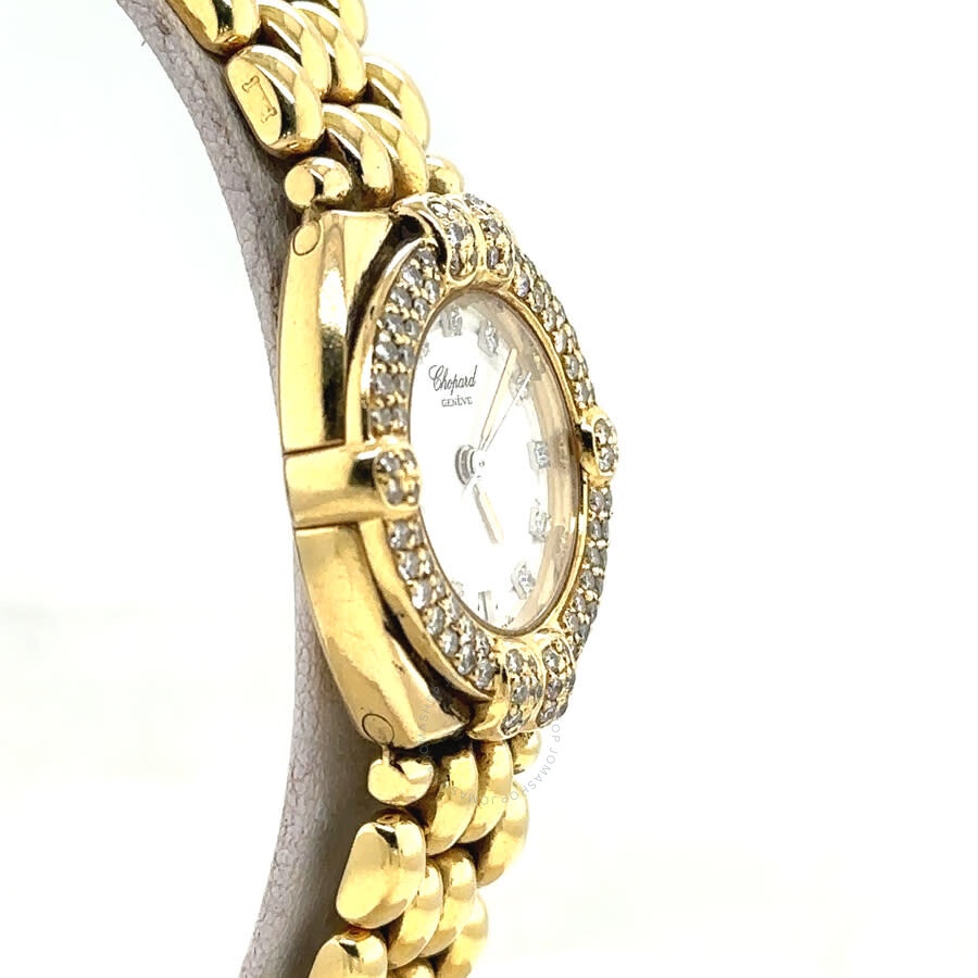 Pre-owned Chopard Gstaad Quartz Diamond White Dial Ladies Watch 32/5120-11 - 3