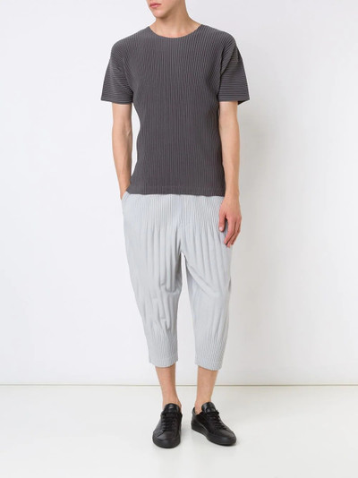 ISSEY MIYAKE pleated T-shirt outlook