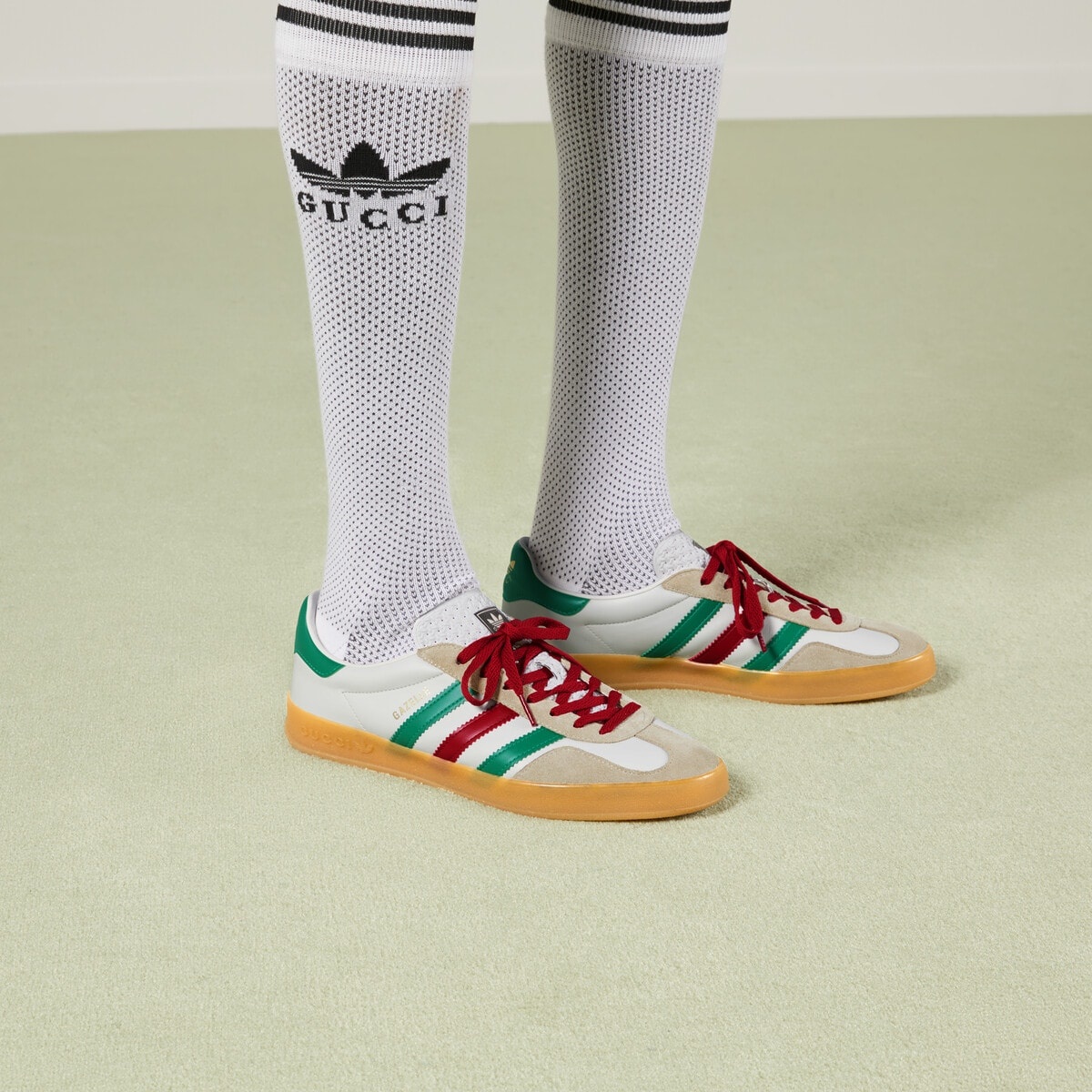 adidas x Gucci men's Gazelle sneaker - 3