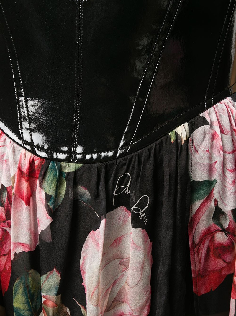 Vittoria floral print gown 5