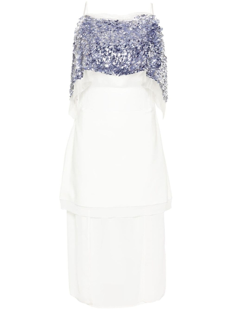 Zaha layered midi dress 1