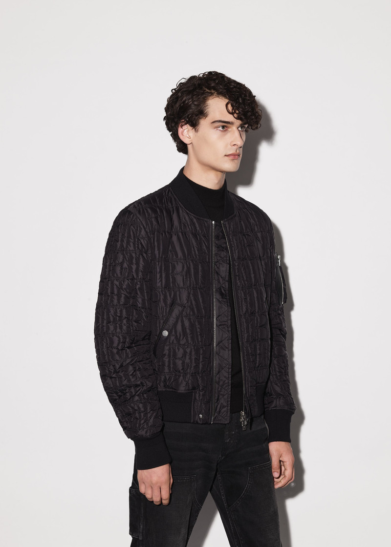 QUILTED AMIRI LOGO BOMBER 5