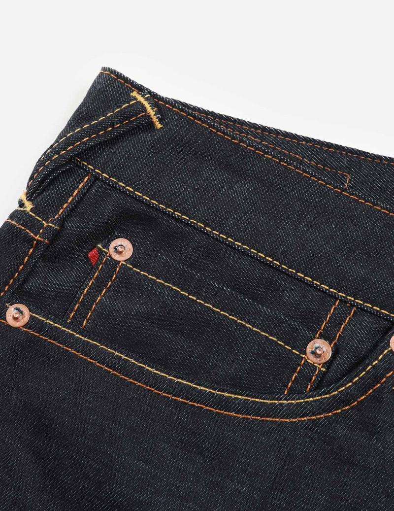 KUMADORI DARUMA DAICOCK EMBROIDERY CARROT FIT DENIM JEANS #2017 10