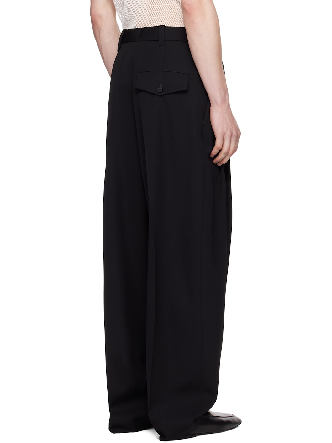 Black La Croisière 'The Fernando' Trousers - 3