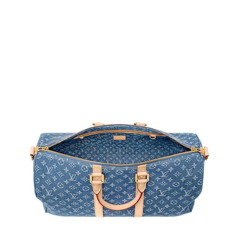 Louis Vuitton (WMNS) LOUIS VUITTON Keepall Bandoulière 45 'Blue' M27943 outlook