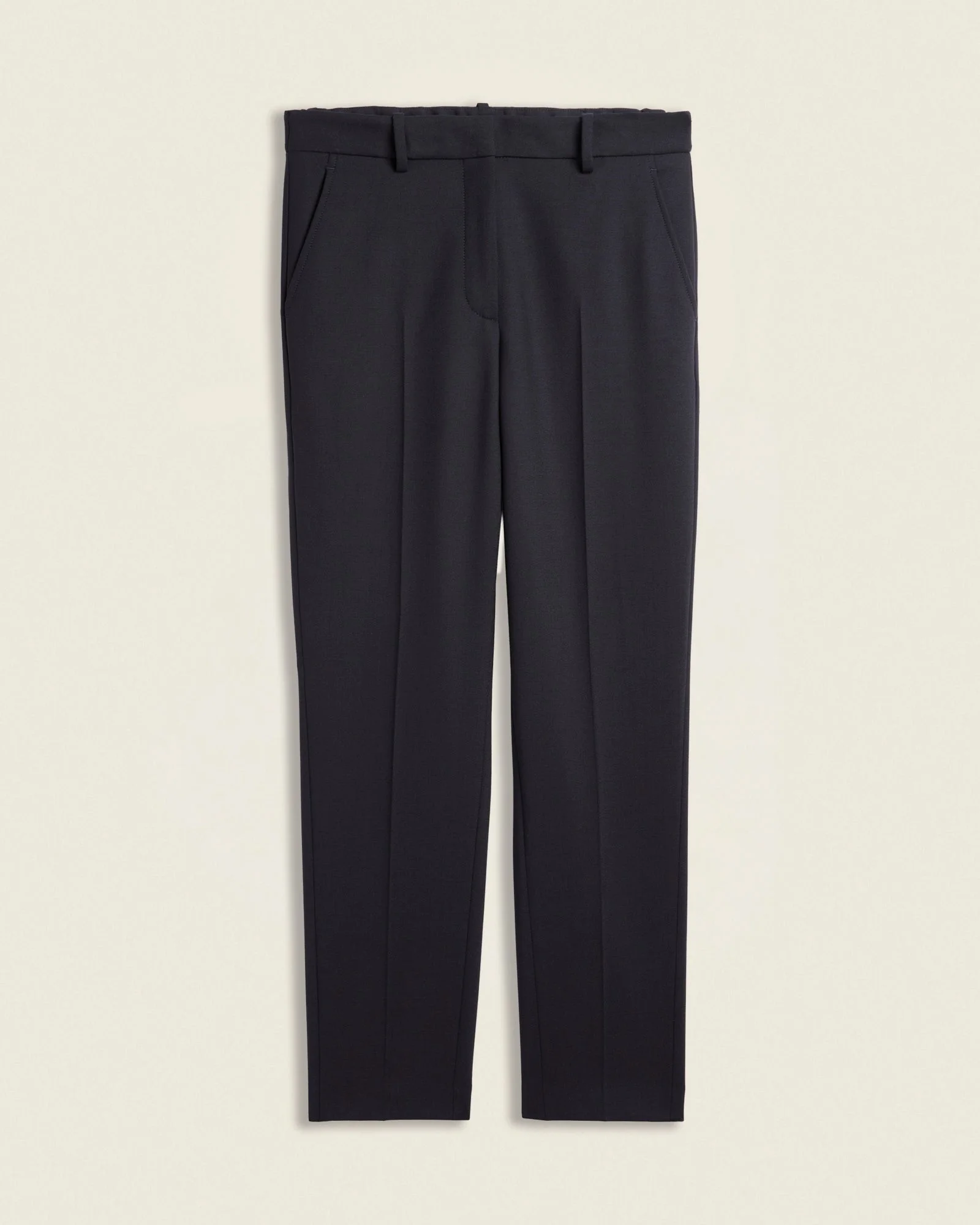 Regular fit trousers in two way stretch wool - 1