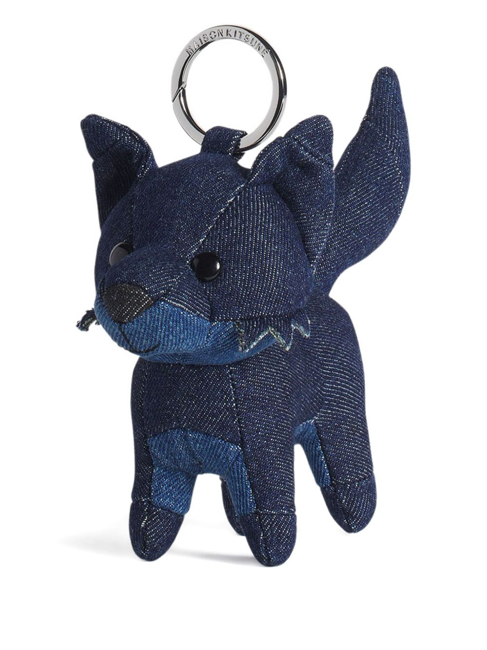 Fox denim bag charm - 2