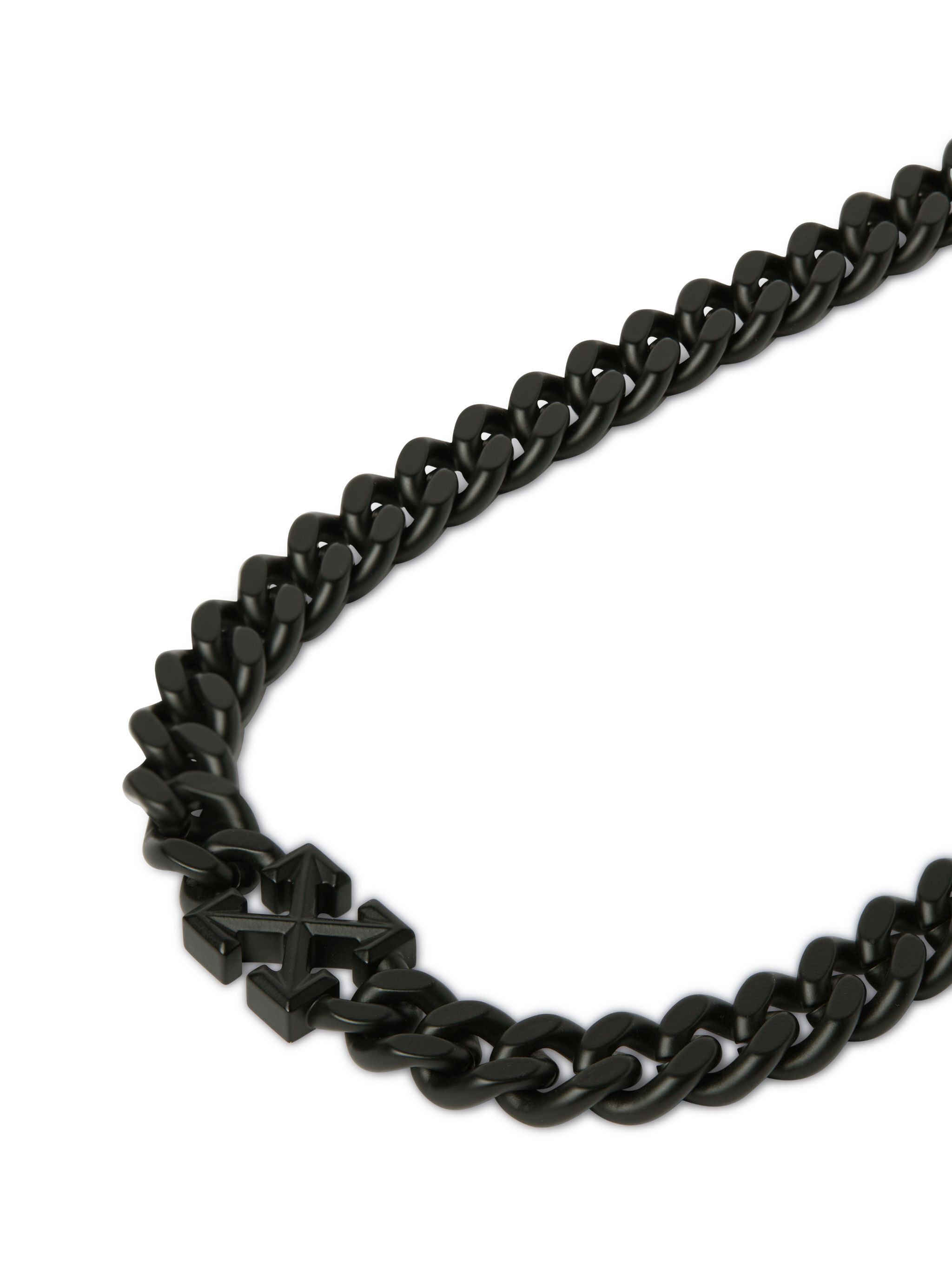 Black Arrow Chain Necklace - 3