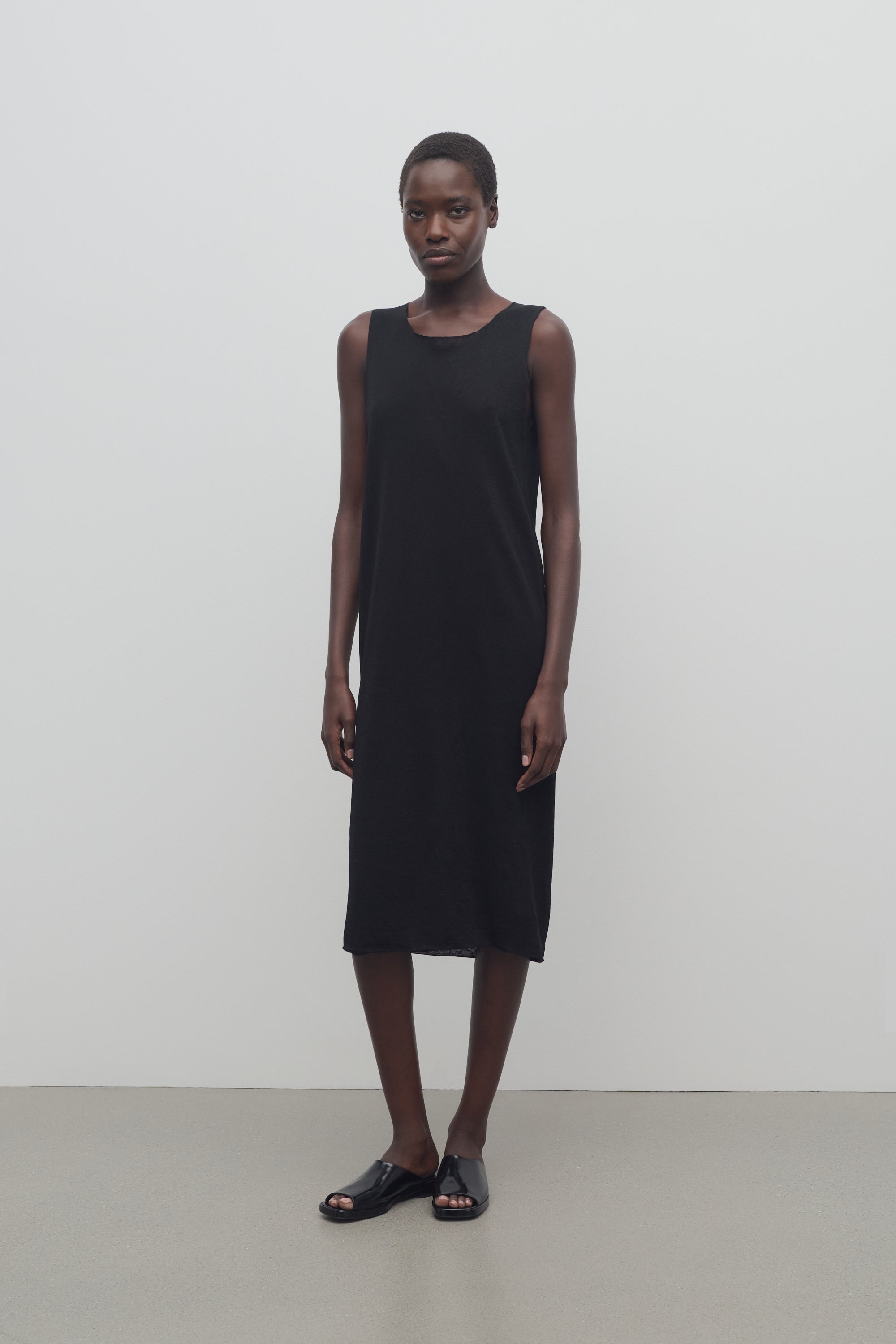 Jovienne Dress in Linen and Cotton - 3