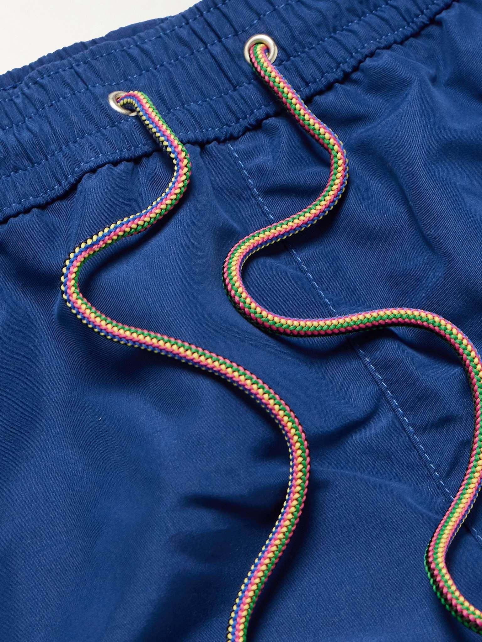Logo-Appliquéd Straight-Leg Mid-Length Recycled Swim Shorts - 4