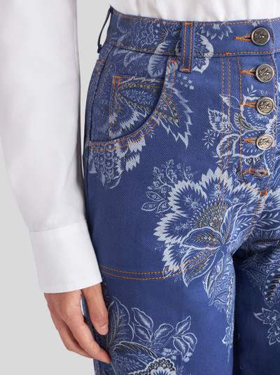 Etro PRINTED FLARED JEANS outlook