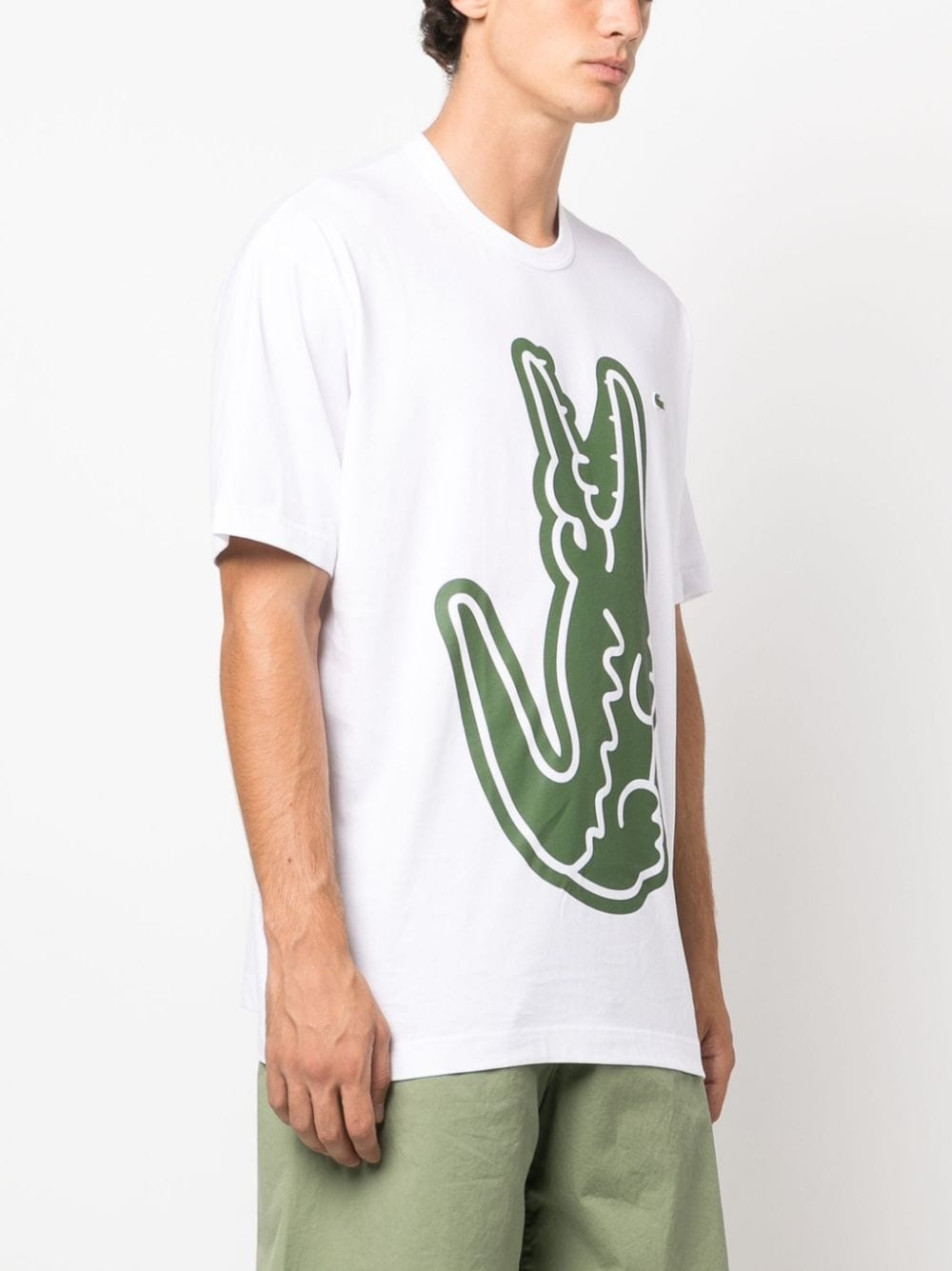 X Lacoste cotton T-shirt - 3