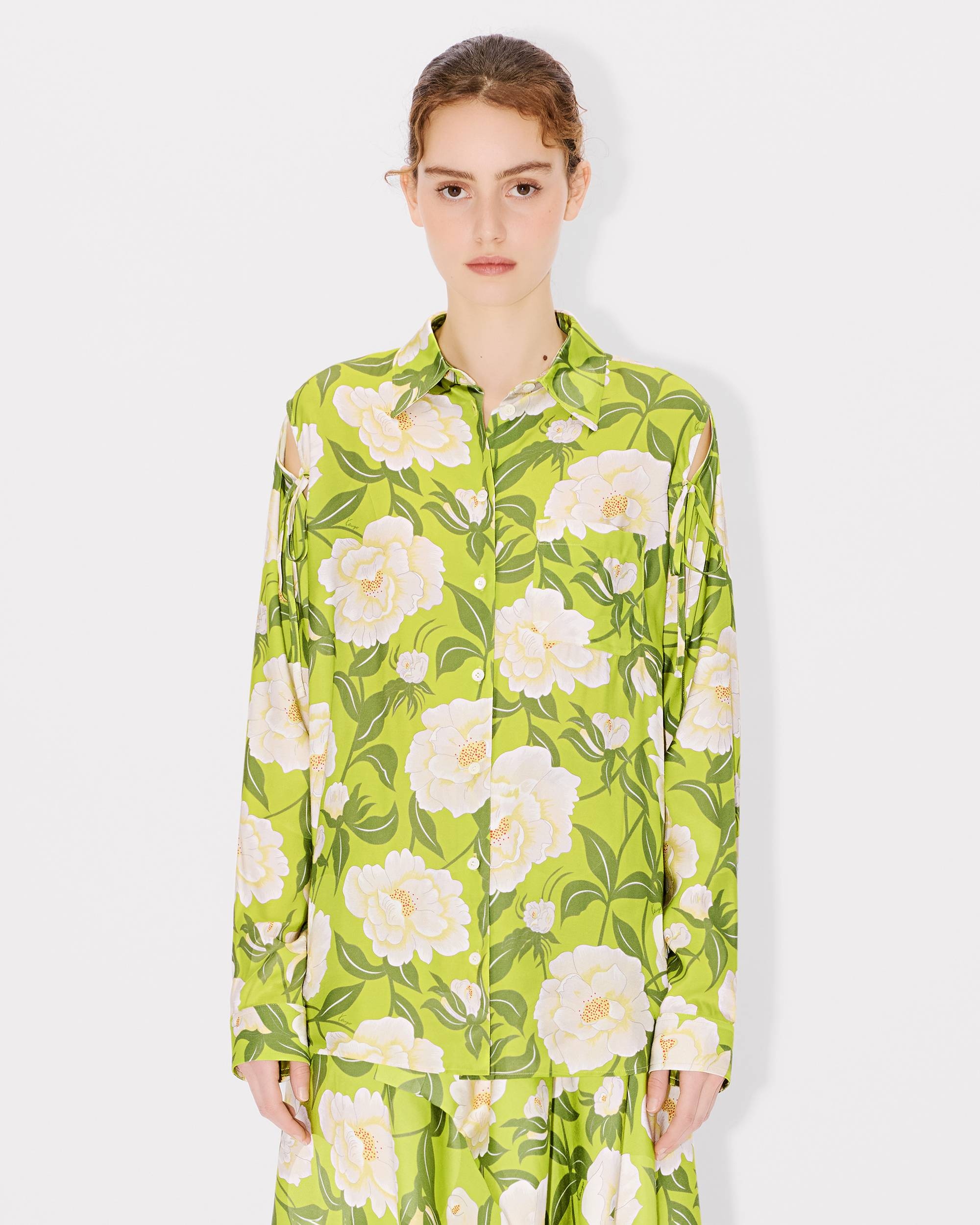 KENZO Peonies' shirt - 3
