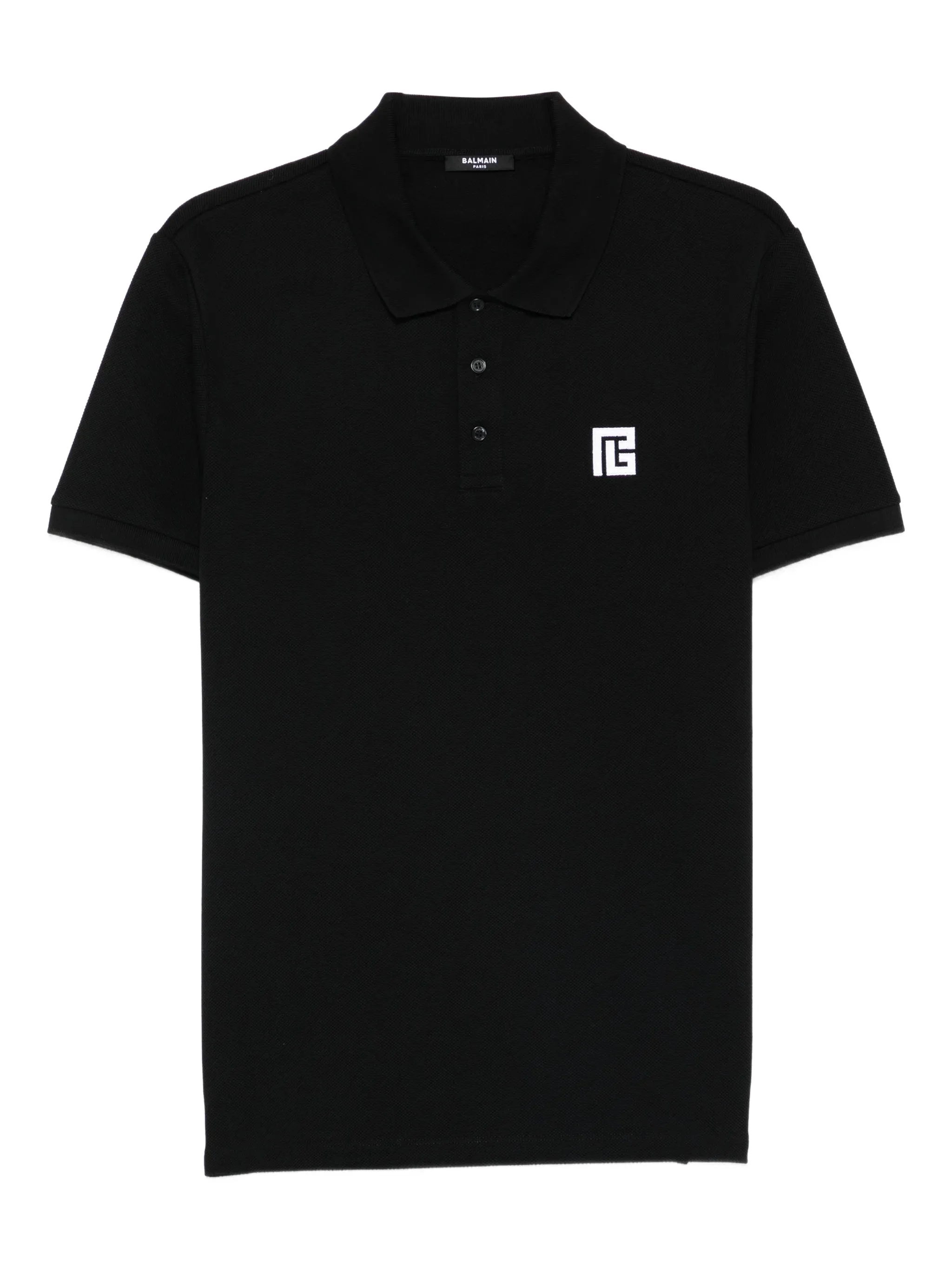 Balmain Short-sleeve Polo Shirt - 1