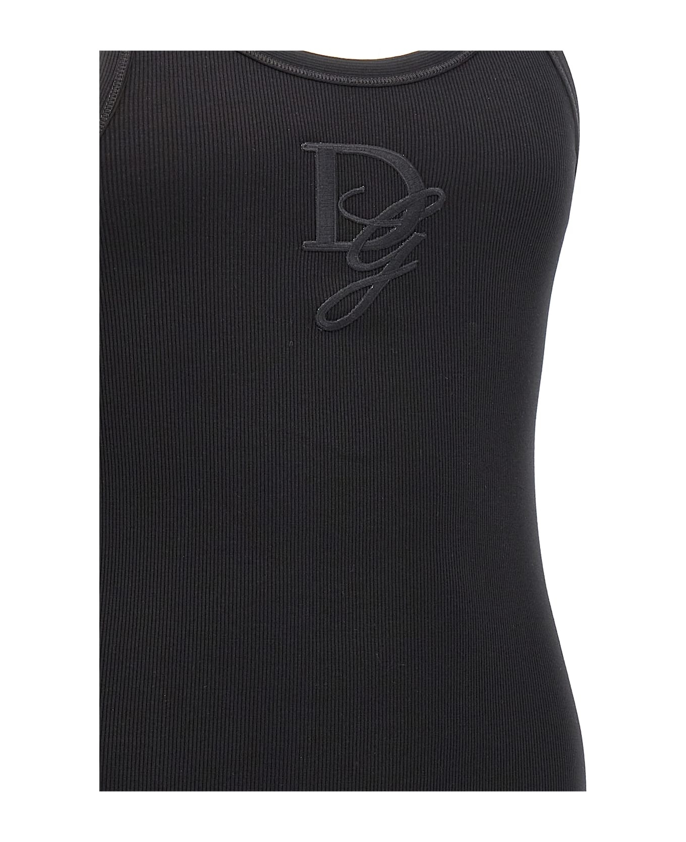 Logo Embroidery Tank Top - 4