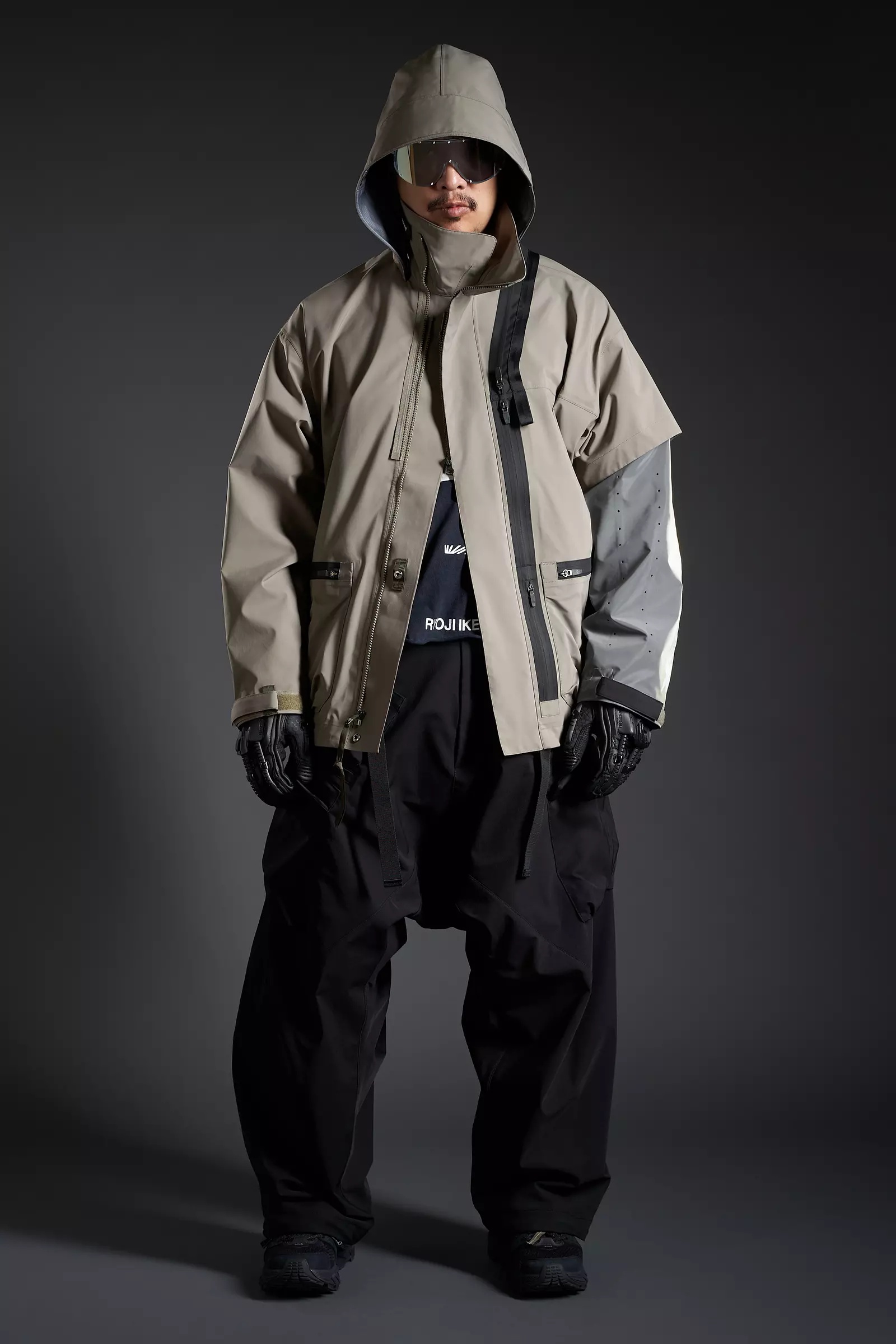 J115-GT-EX 3L Gore-Tex Pro Interops Jacket ALPHA GREEN / SILVER - 12
