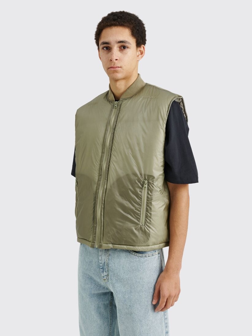 CAV EMPT WARM PUFF VEST GREEN - 2