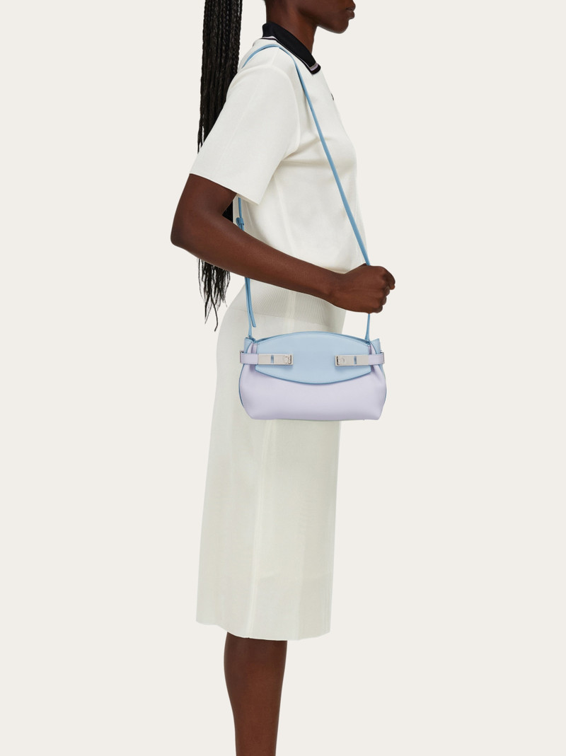 FERRAGAMO Hug bicolor crossbody bag outlook