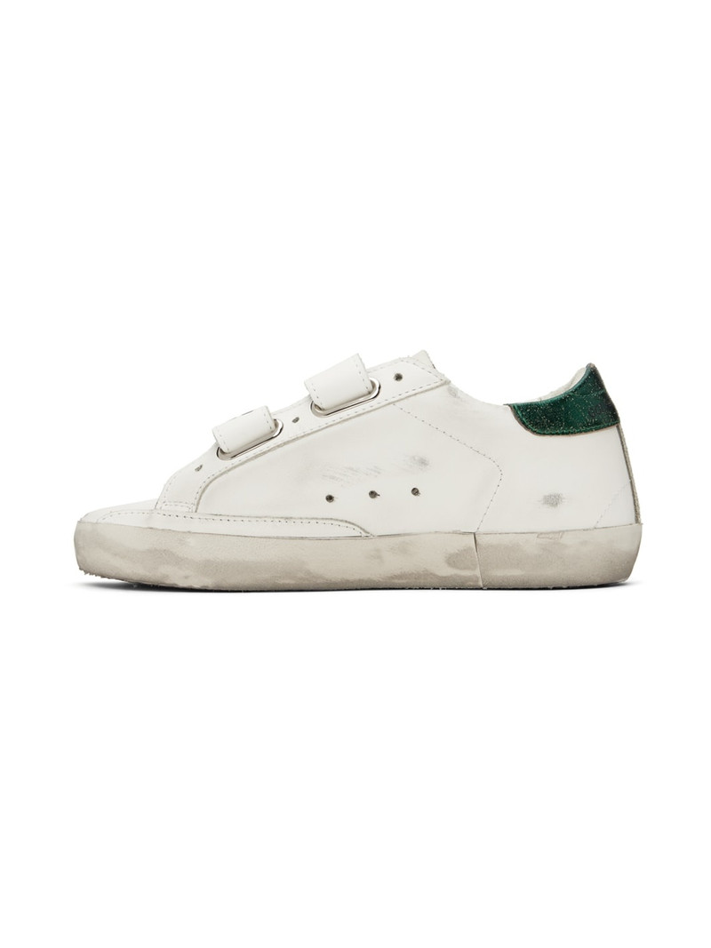 White Old School Sneakers 3