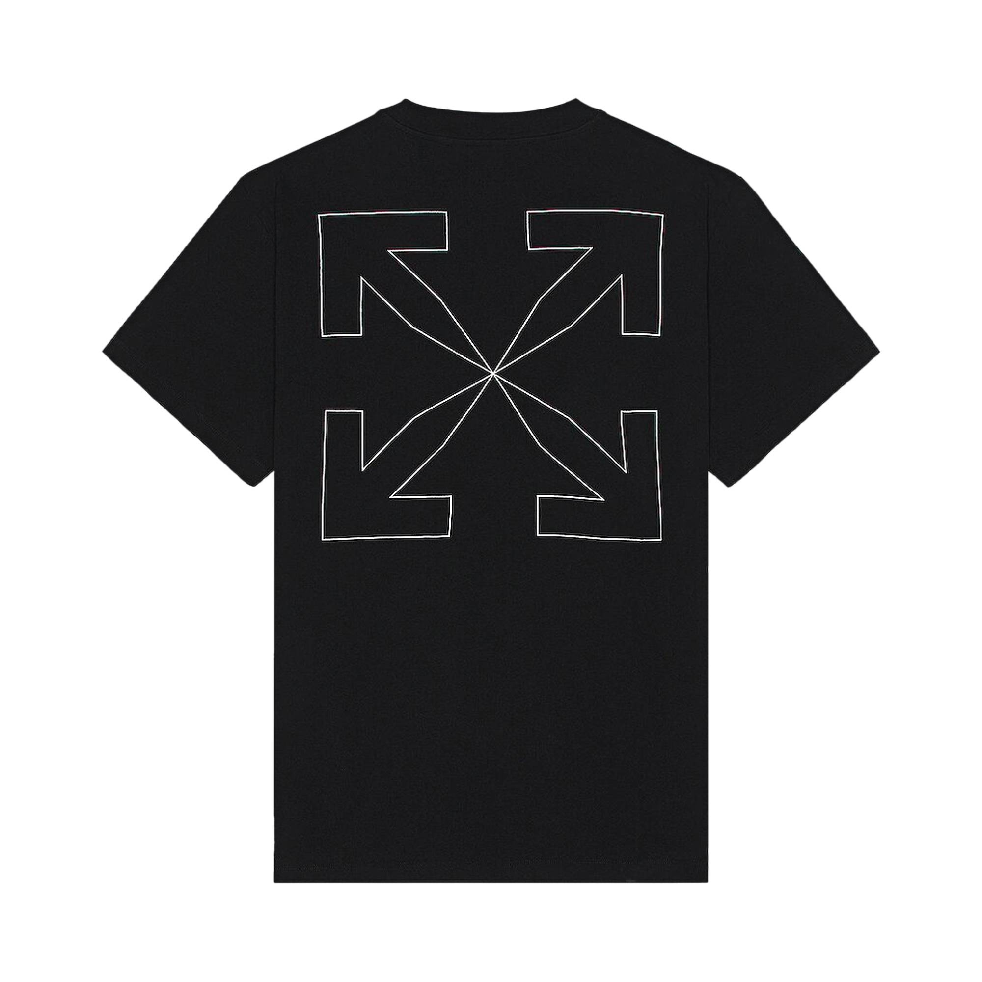 Off-White Arrows Logo Print Tee 'Black' - 2