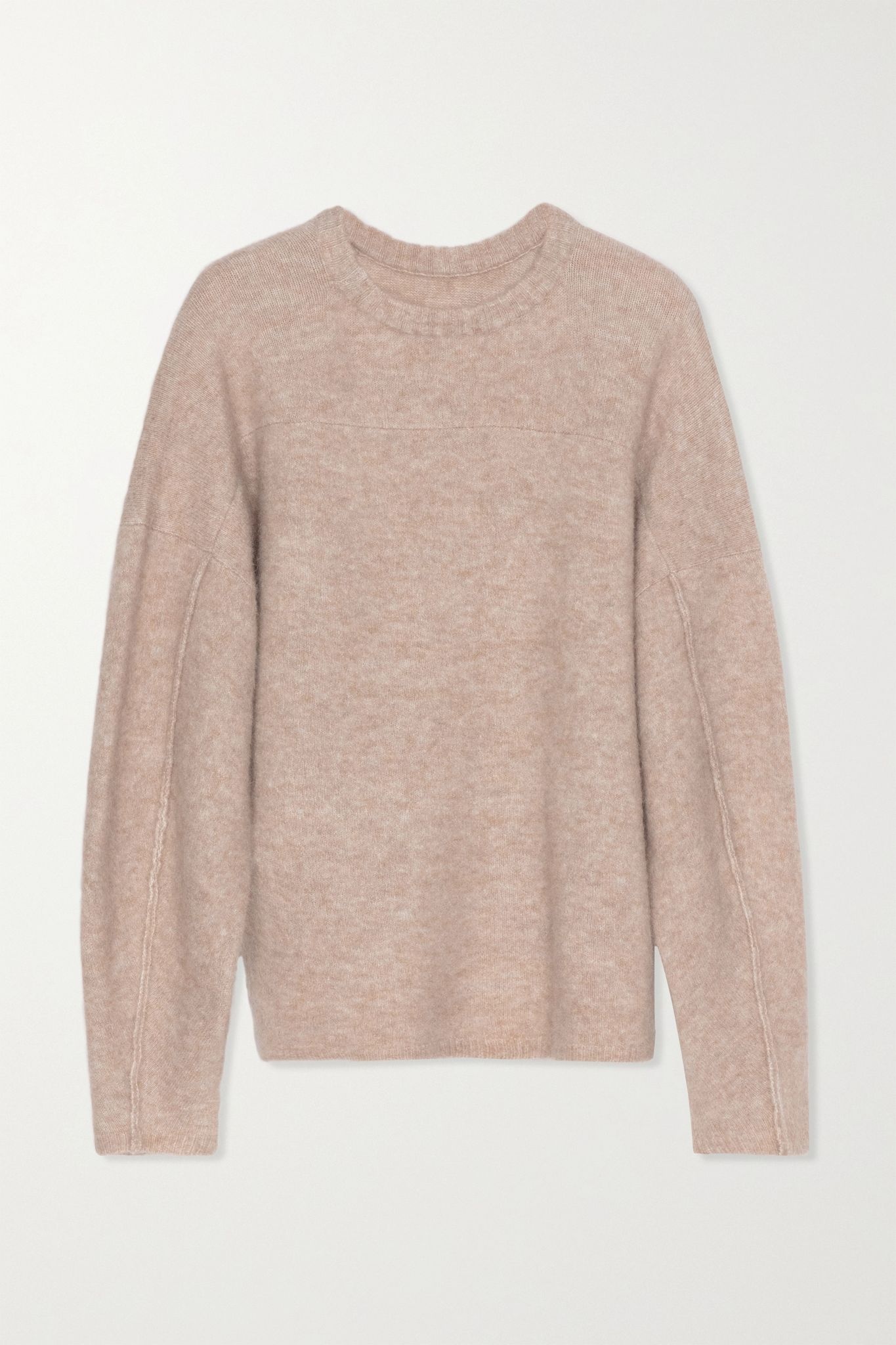 Mélange knitted sweater - 1