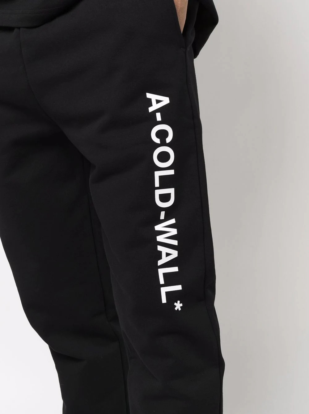 logo-print tapered joggers - 5