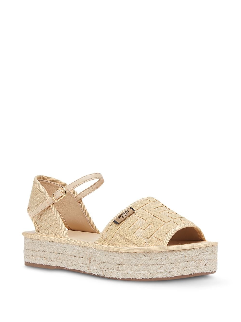 platform espadrille sandals - 2