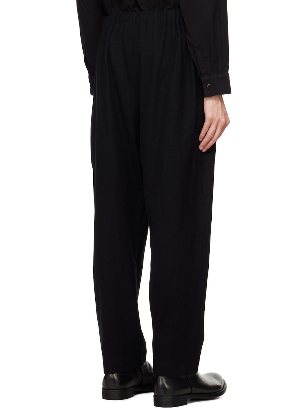 Black 'The Forager' Trousers - 3