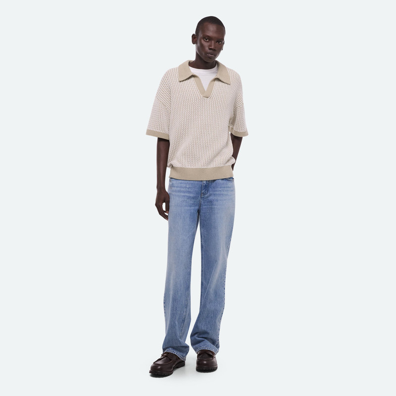 Helmut Lang BICOLOR POLO outlook