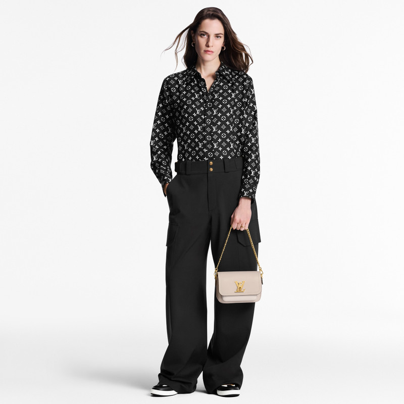 Monogram Silk Shirt 4