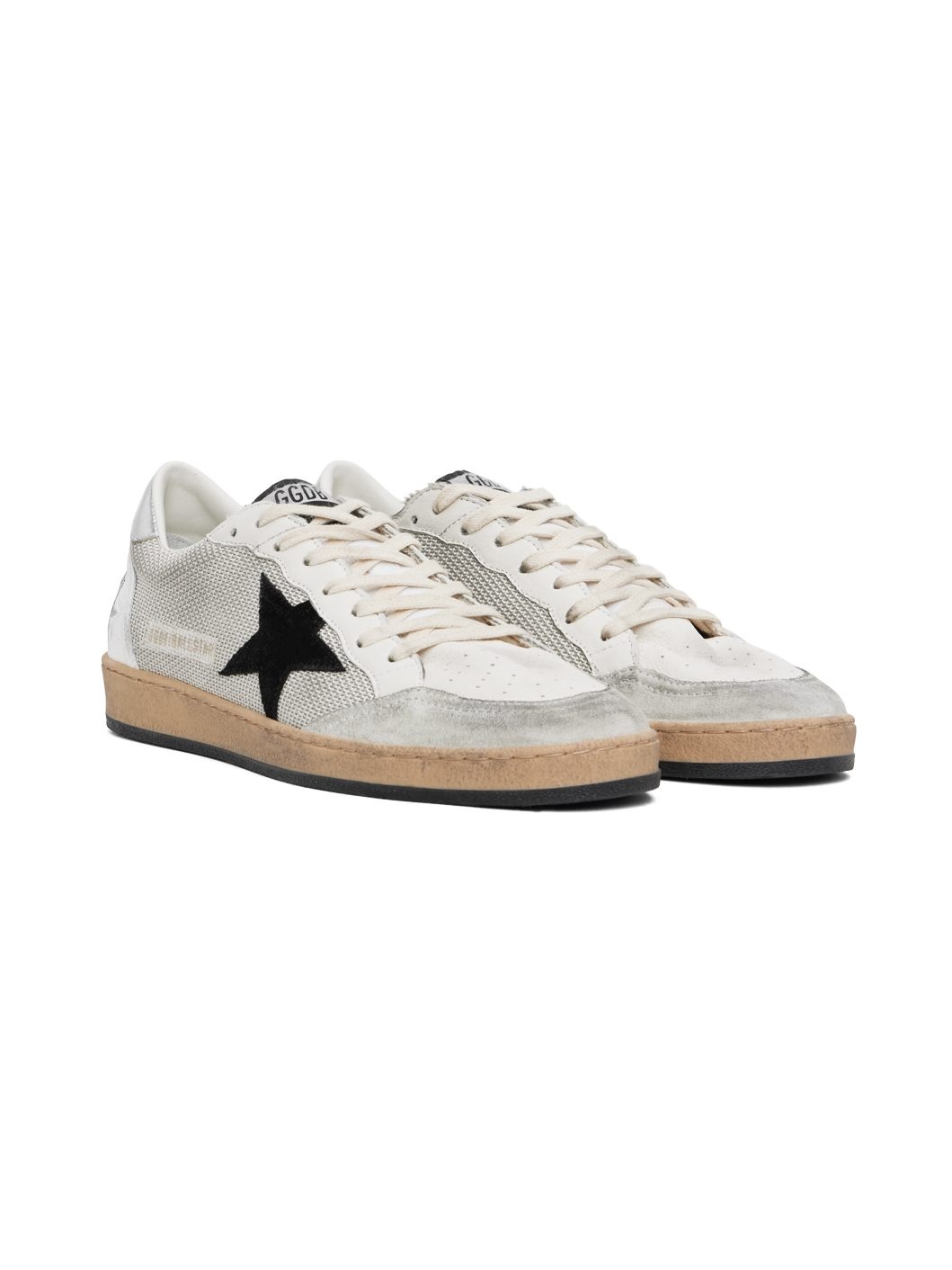 Gray & Silver Ball Star LTD Sneakers - 4