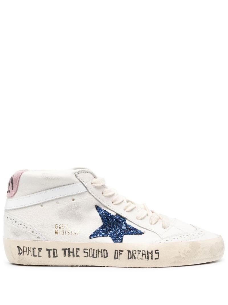 Mid Star lace-up sneakers - 1