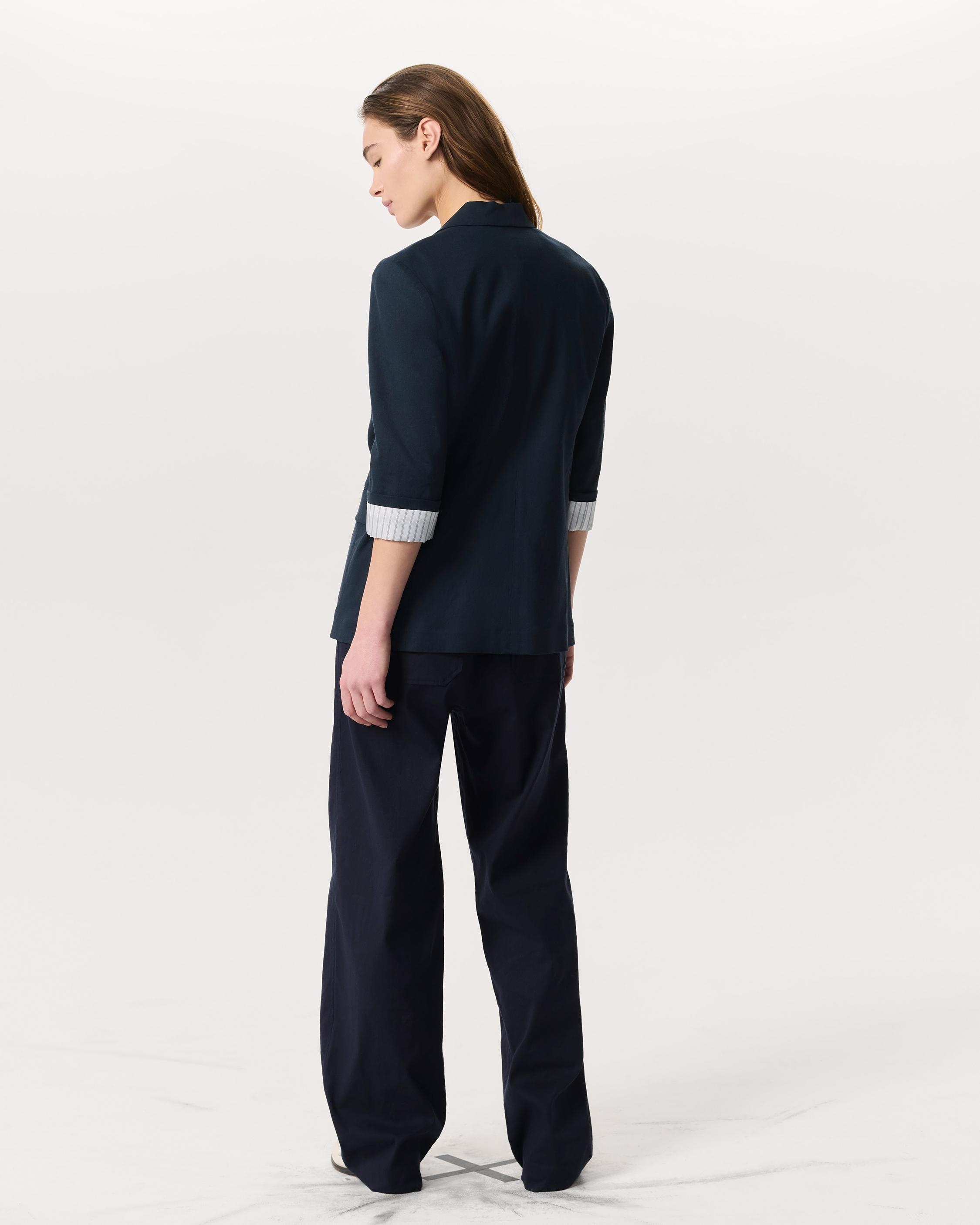 Jennie Linen-Blend Blazer - 5