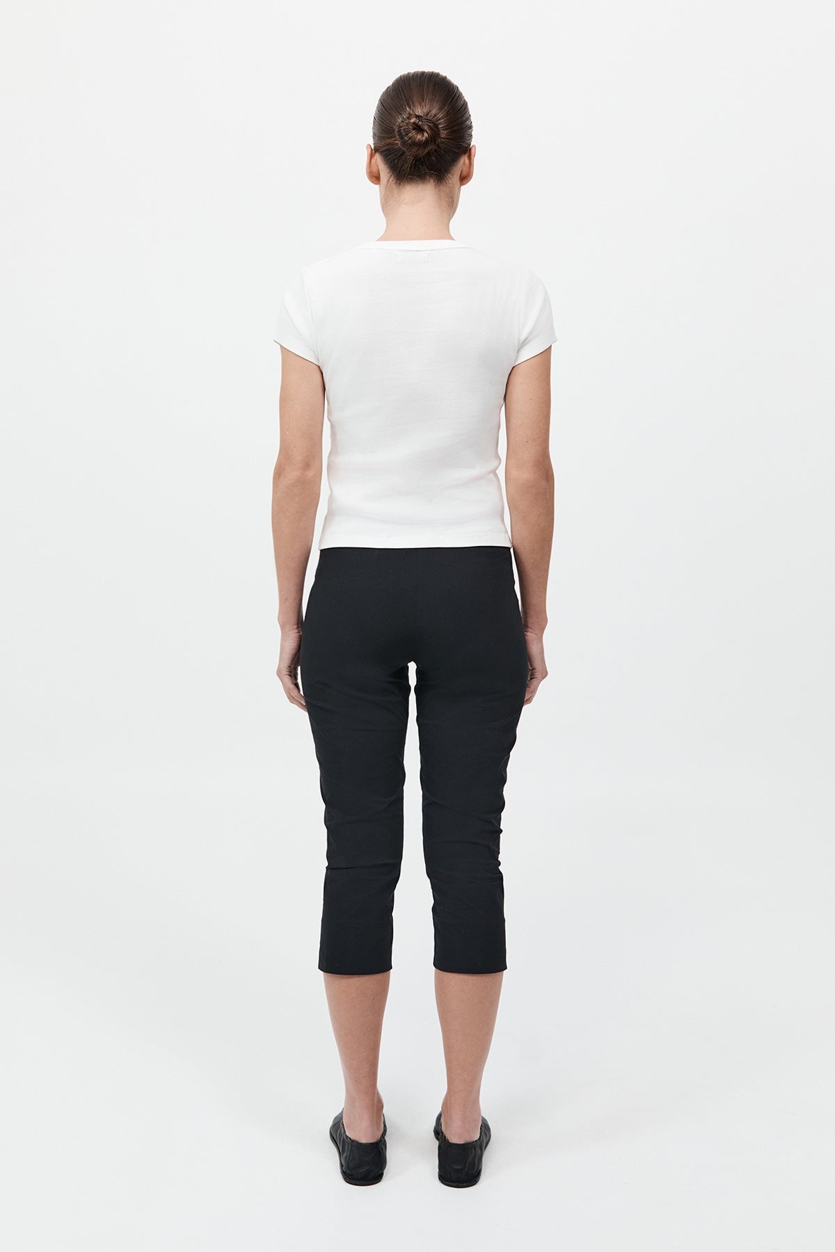 Slim Capri Pant - Black - 5