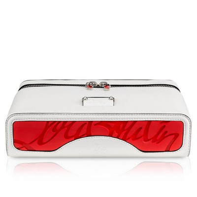 Christian Louboutin Kypipouch SNOW/SNOW/SILVER outlook