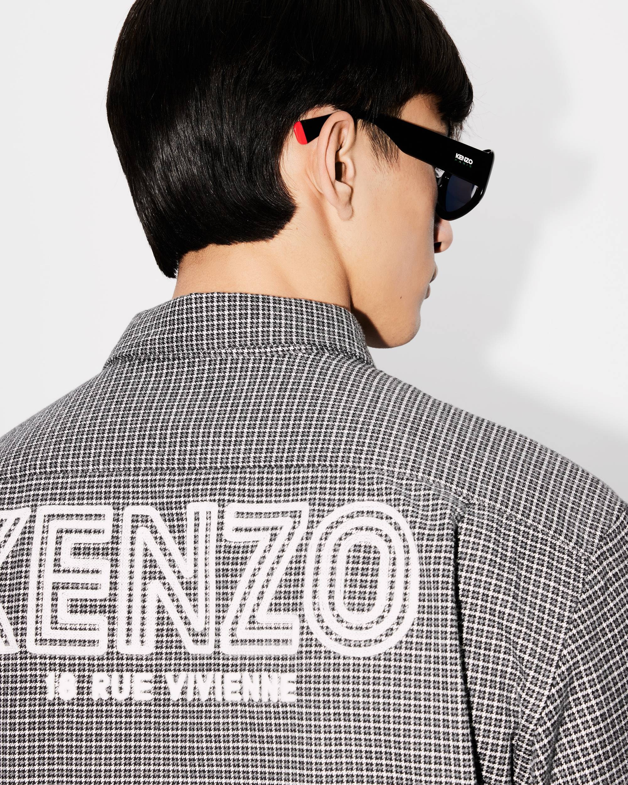 'KENZO Archive 1970' embroidered military shirt - 6