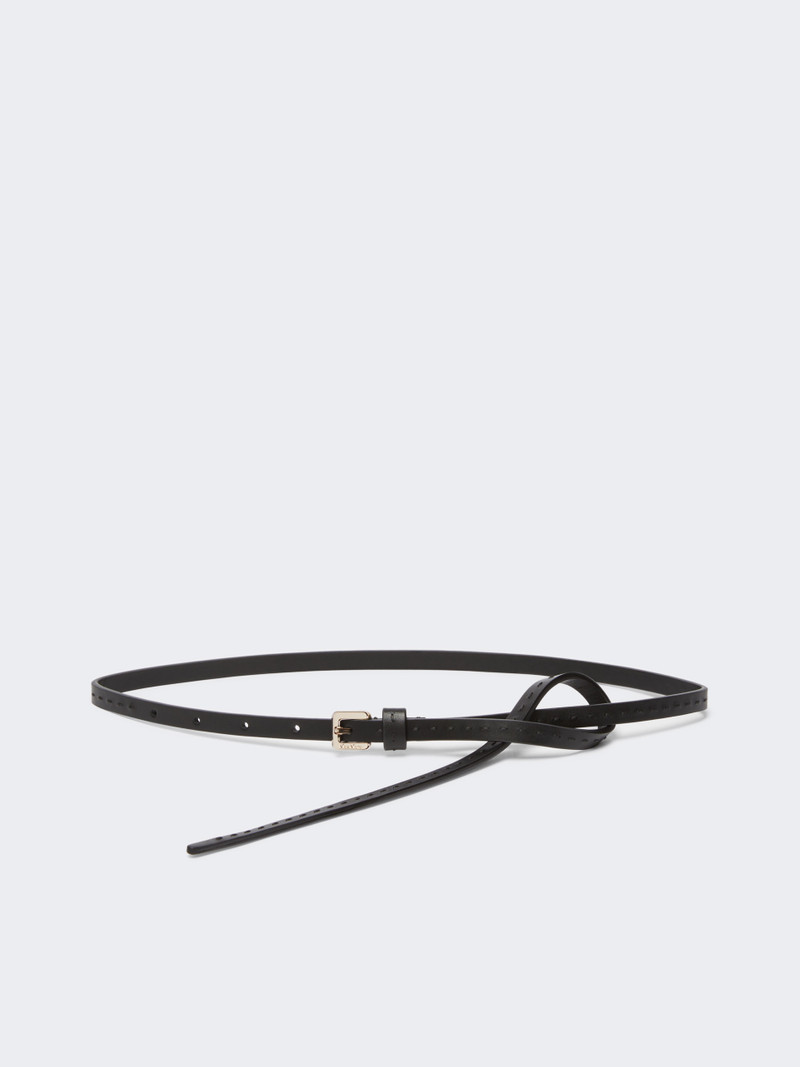 MINIBELT10 Natural leather belt 1
