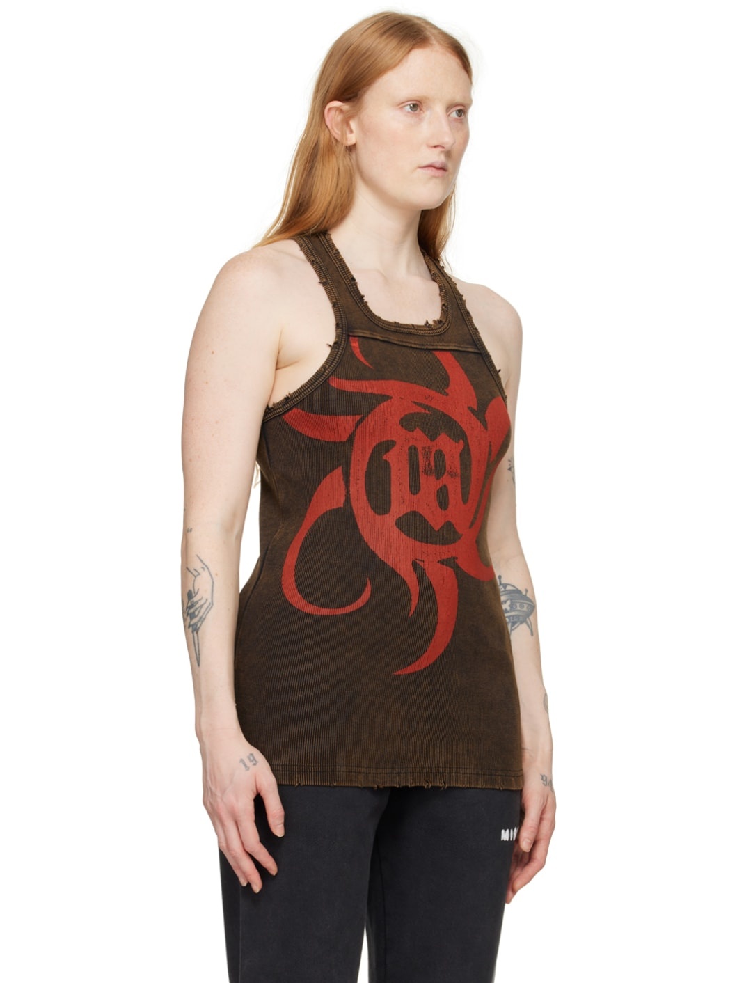 Brown 'The Beach' Tank Top - 4