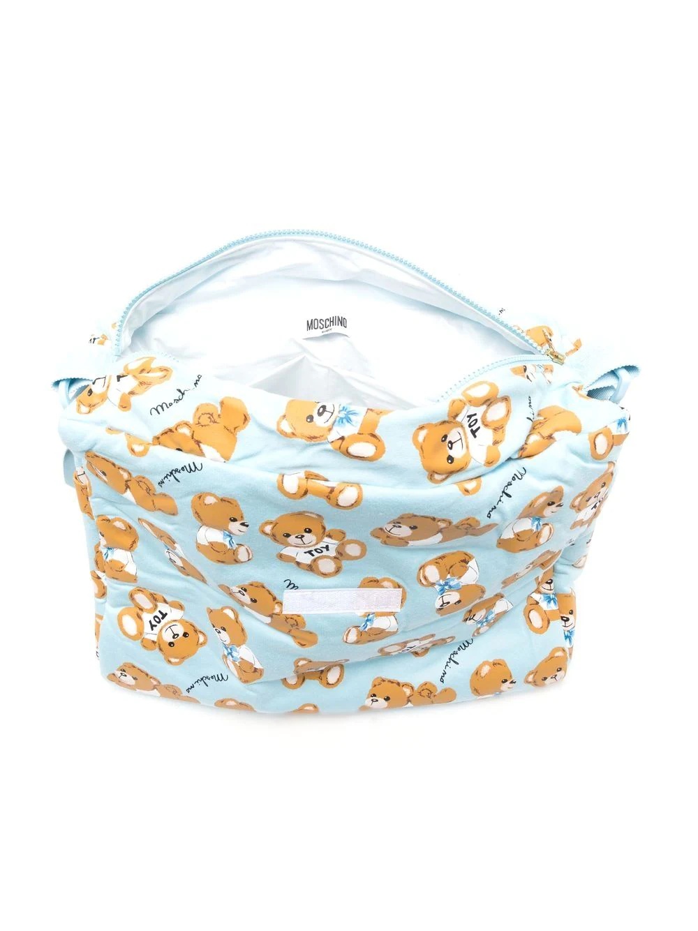 teddy bear-print baby changing bag - 4