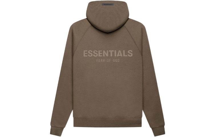 Fear of God Essentials FW21 Pullover Logo Hoodie 'Harvest' FOG-FW21-002 - 3