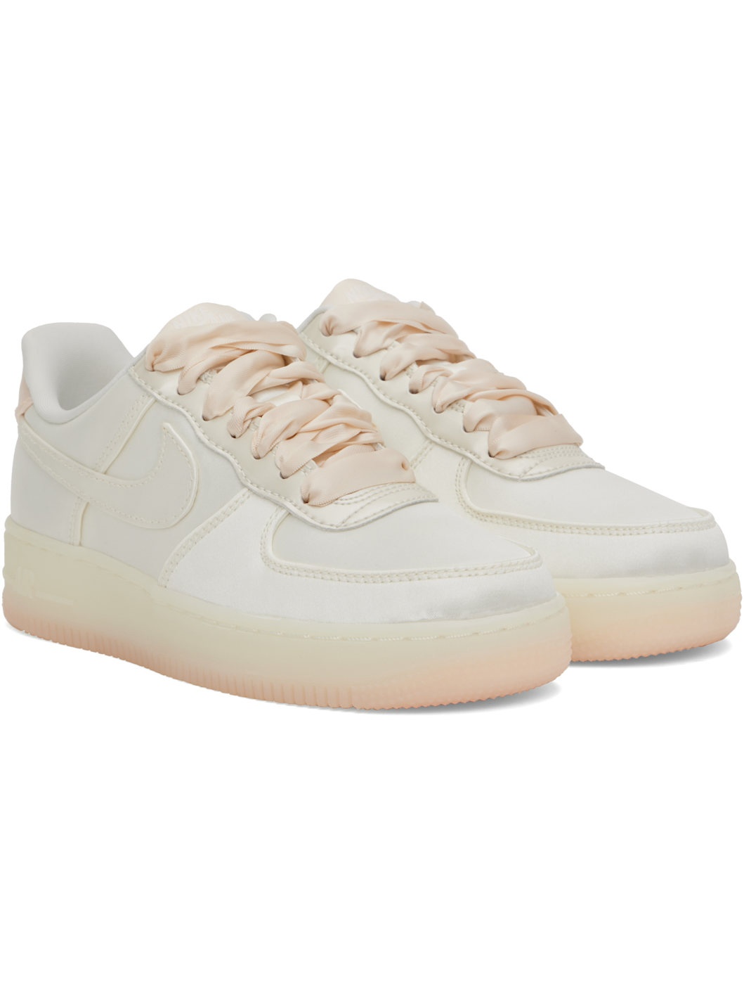 Off-White & Pink Air Force 1 '07 LV8 Sneakers - 4