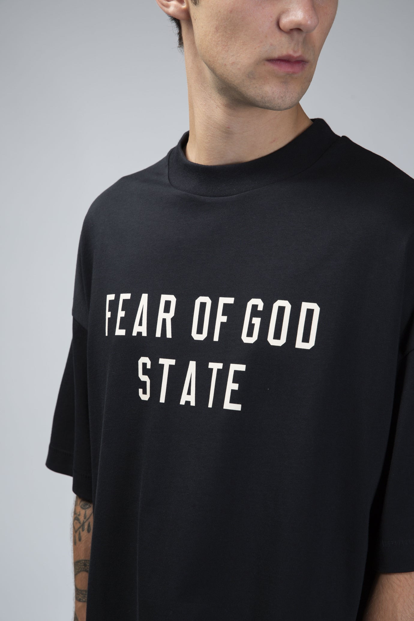 90s Fit T-Shirt Jet Black - 5