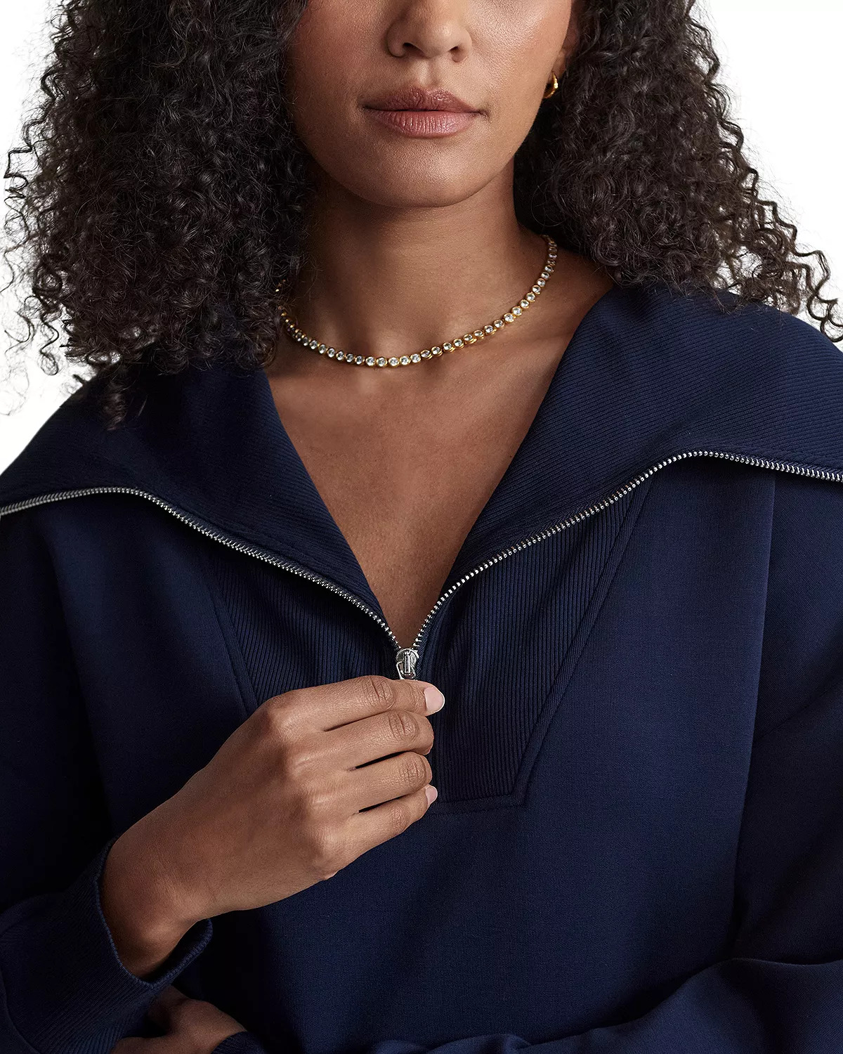 Catherine Half Zip Sweatshirt - 5