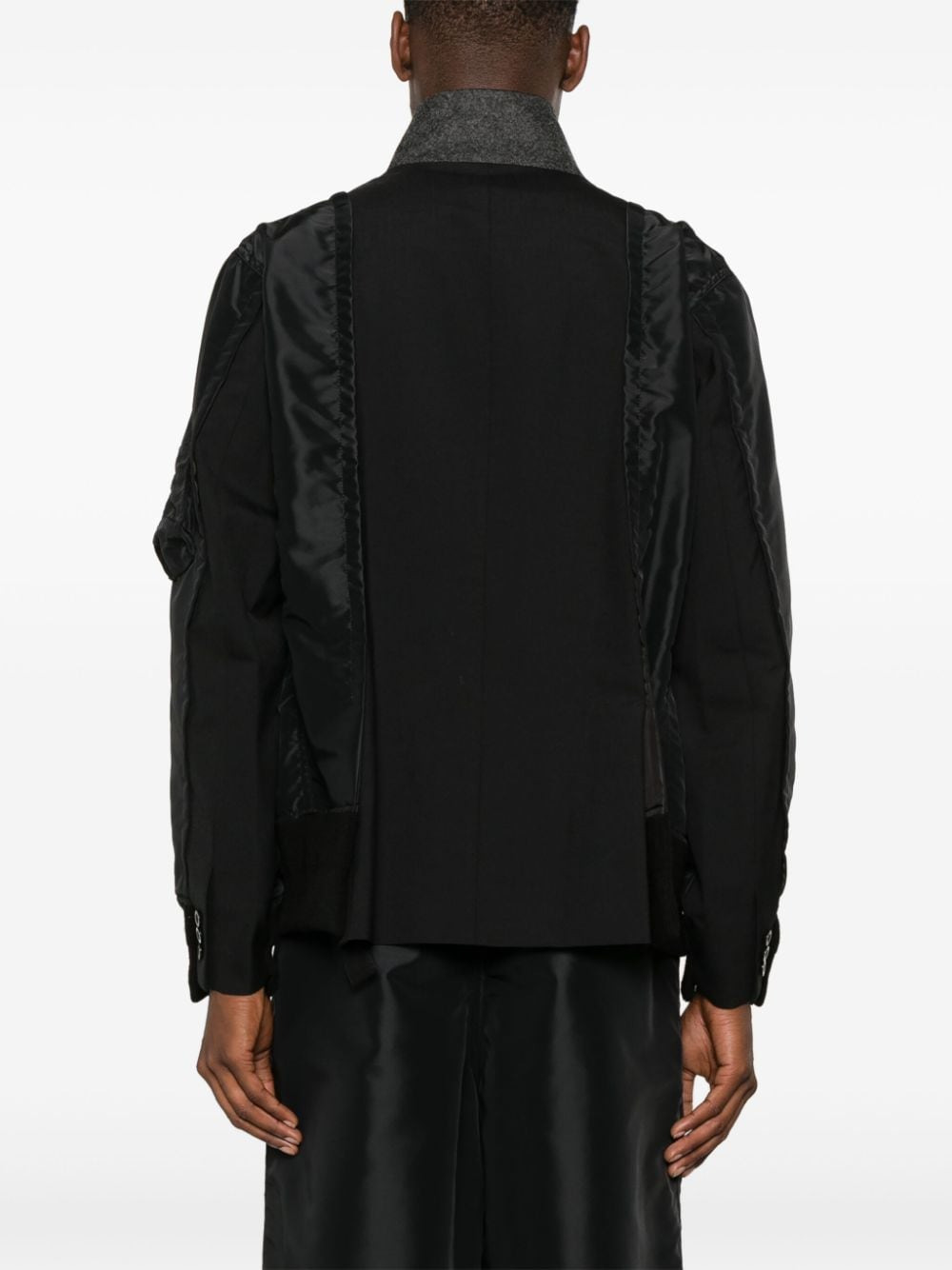 Sacai Men Wool Jacket - 2